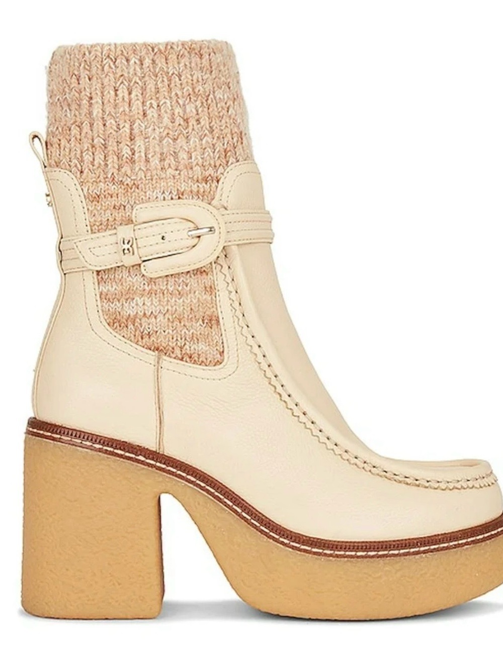 Sam Edelman Sidney Crepe Platform Sock Bootie